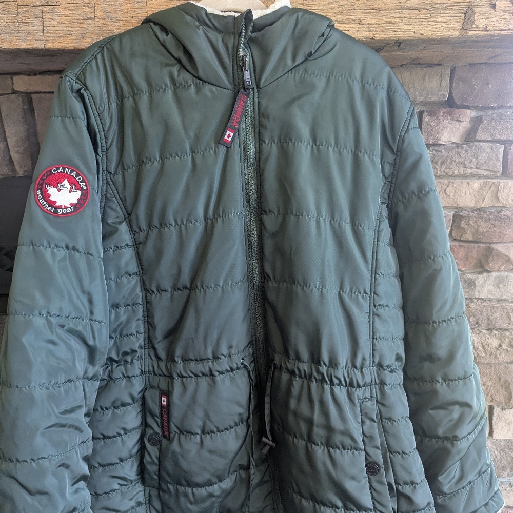 Canada Weather Gear Plus Size Reversible Winter Coat - Picture 6 of 8